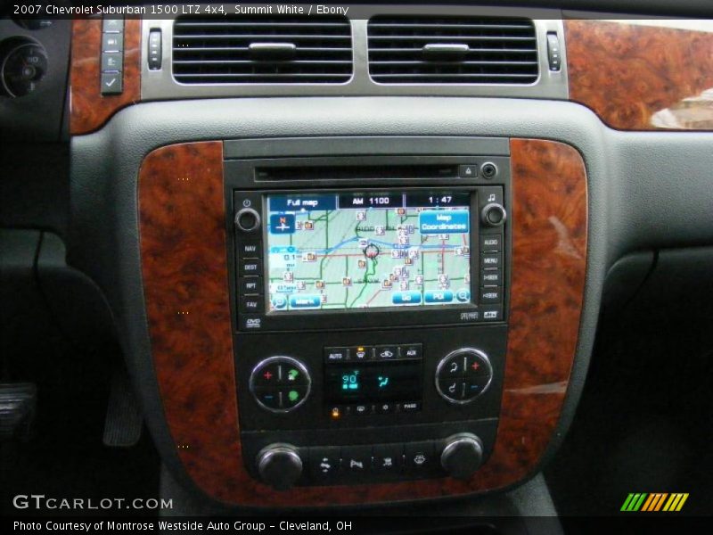 Summit White / Ebony 2007 Chevrolet Suburban 1500 LTZ 4x4