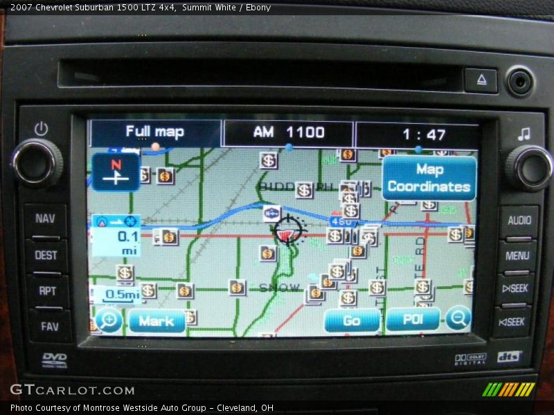 Summit White / Ebony 2007 Chevrolet Suburban 1500 LTZ 4x4