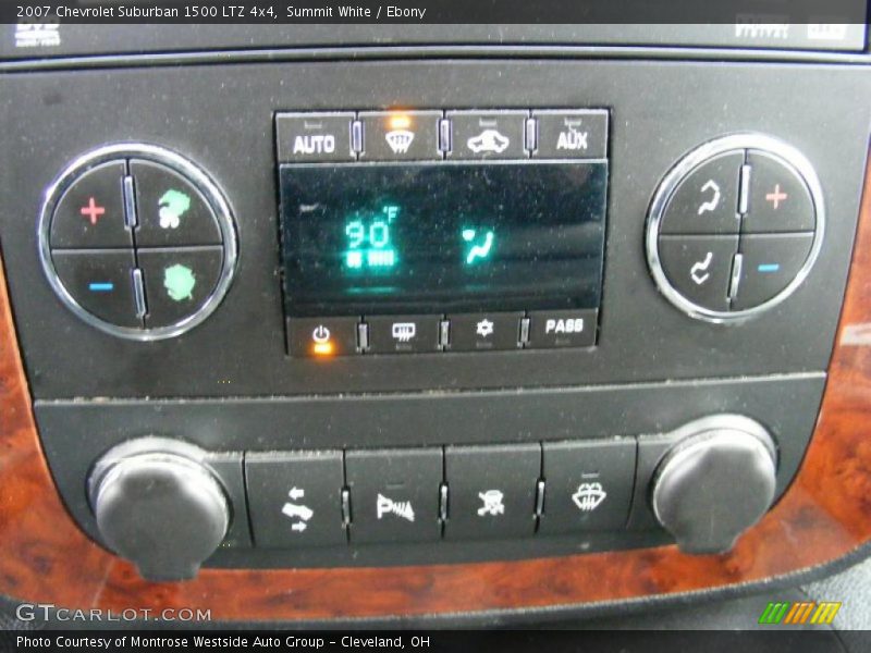 Summit White / Ebony 2007 Chevrolet Suburban 1500 LTZ 4x4