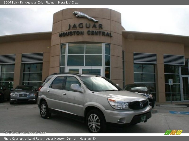 Platinum Metallic / Gray 2006 Buick Rendezvous CXL