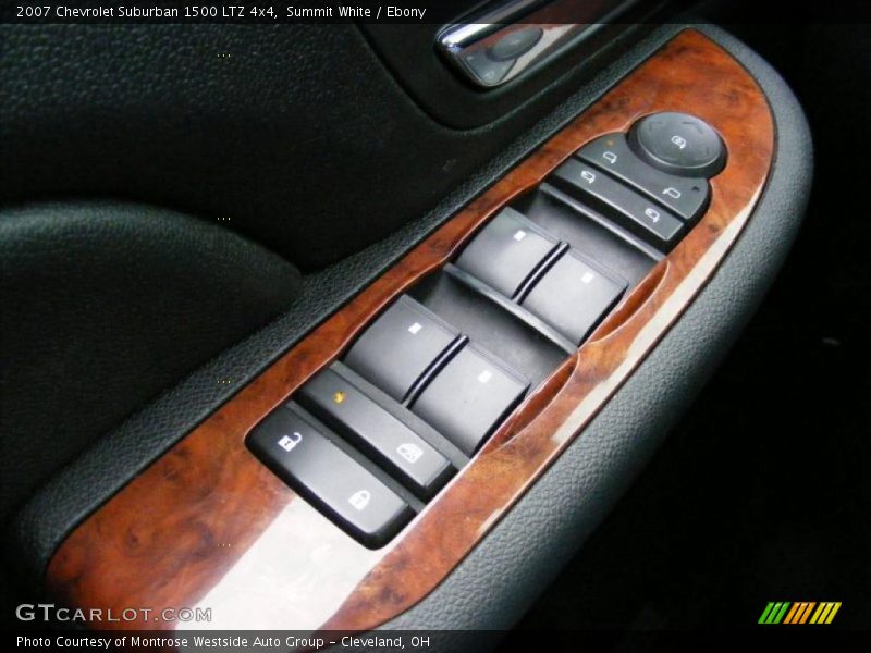 Summit White / Ebony 2007 Chevrolet Suburban 1500 LTZ 4x4