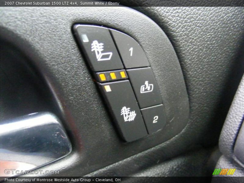 Summit White / Ebony 2007 Chevrolet Suburban 1500 LTZ 4x4