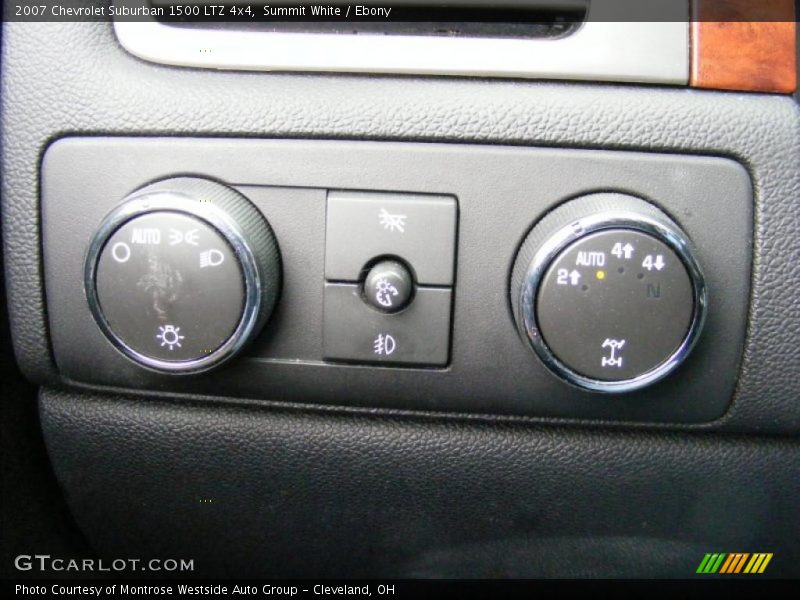 Summit White / Ebony 2007 Chevrolet Suburban 1500 LTZ 4x4