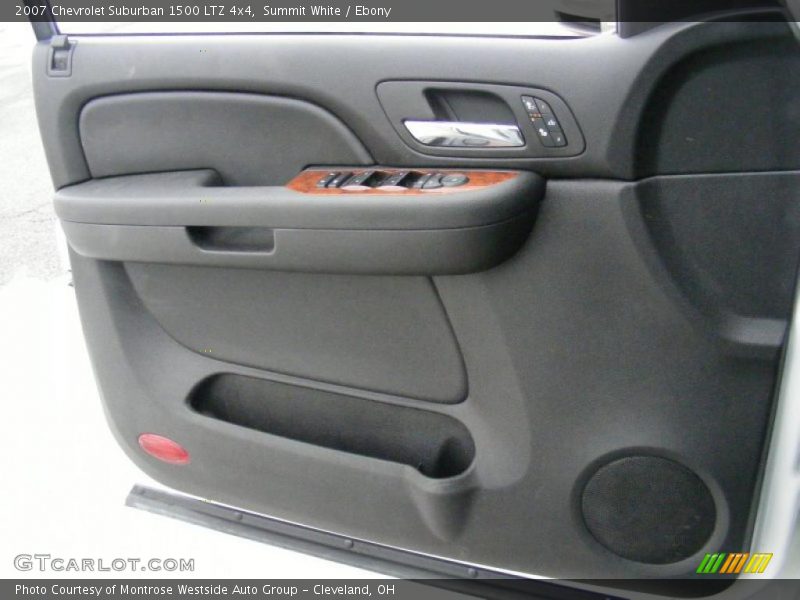 Summit White / Ebony 2007 Chevrolet Suburban 1500 LTZ 4x4