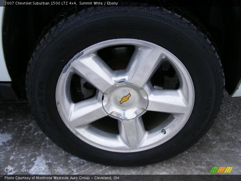 Summit White / Ebony 2007 Chevrolet Suburban 1500 LTZ 4x4