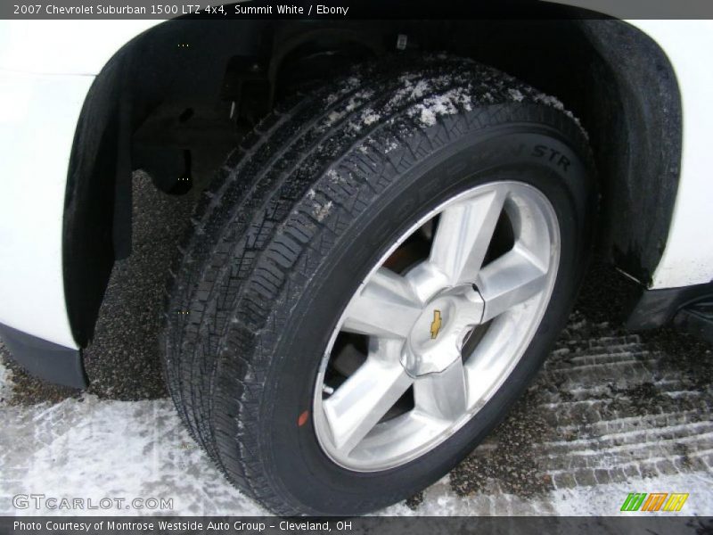 Summit White / Ebony 2007 Chevrolet Suburban 1500 LTZ 4x4