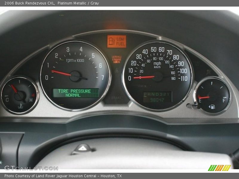 2006 Rendezvous CXL CXL Gauges