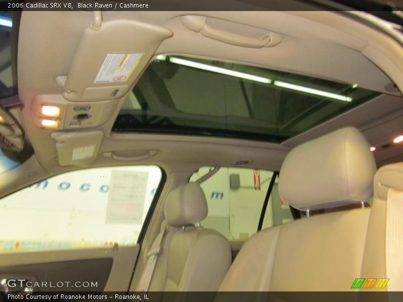 Sunroof of 2006 SRX V8