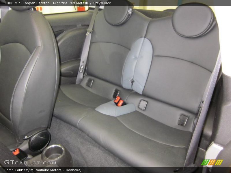 Nightfire Red Metallic / Grey/Black 2008 Mini Cooper Hardtop