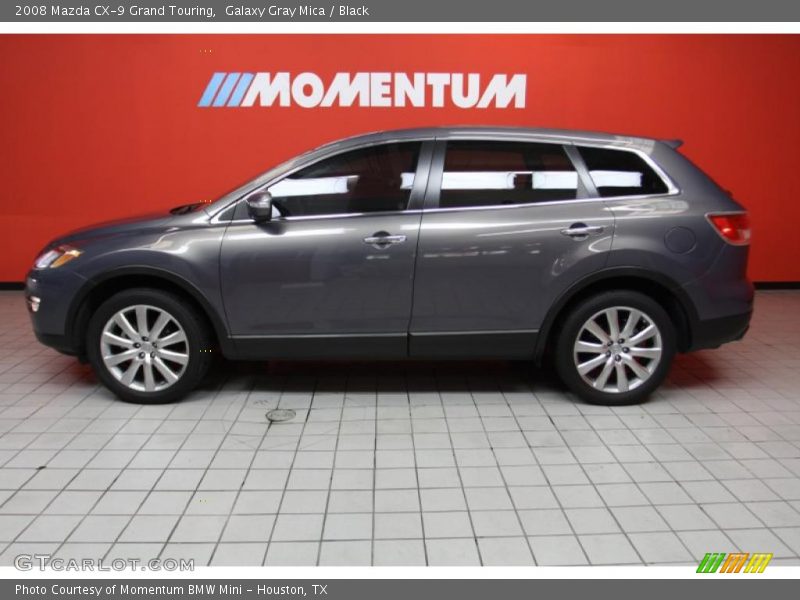 Galaxy Gray Mica / Black 2008 Mazda CX-9 Grand Touring