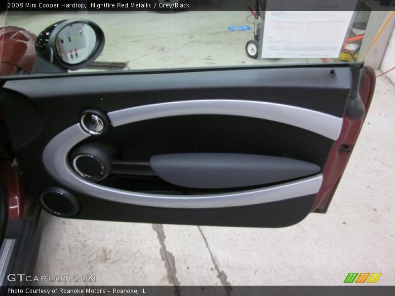 Nightfire Red Metallic / Grey/Black 2008 Mini Cooper Hardtop