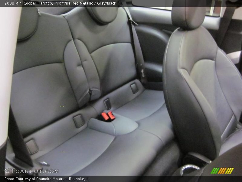 Nightfire Red Metallic / Grey/Black 2008 Mini Cooper Hardtop