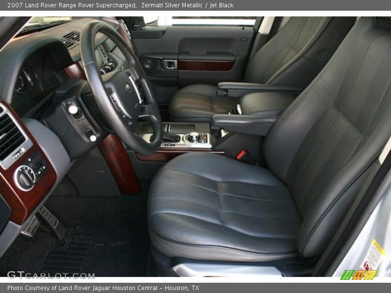  2007 Range Rover Supercharged Jet Black Interior