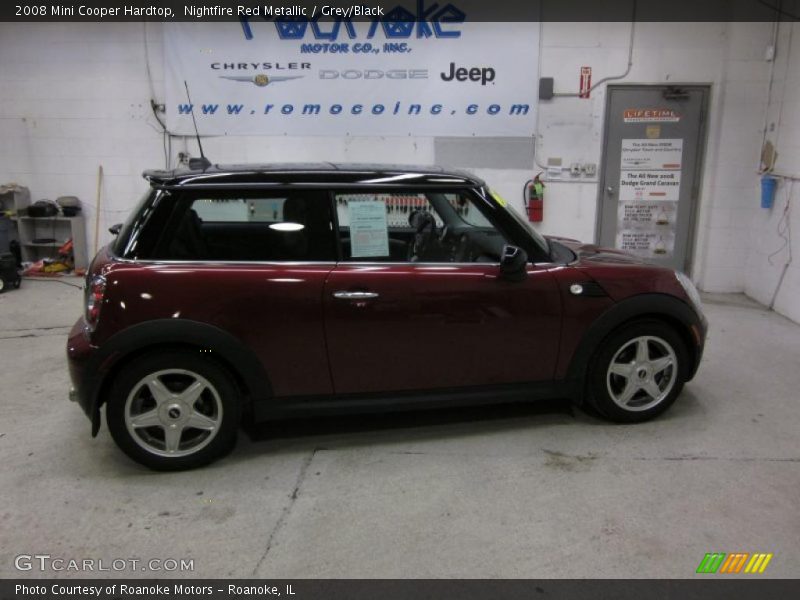 Nightfire Red Metallic / Grey/Black 2008 Mini Cooper Hardtop