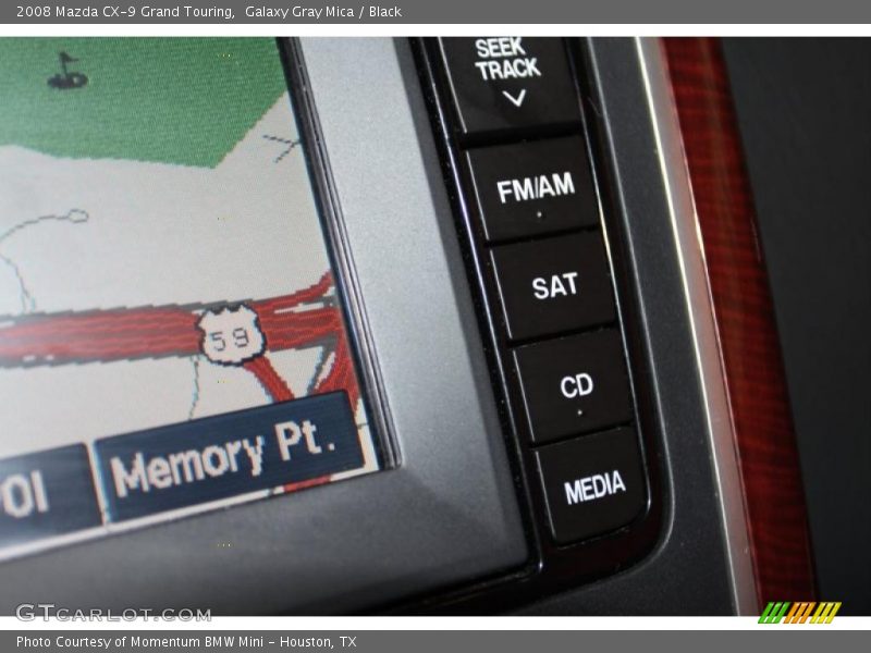 Galaxy Gray Mica / Black 2008 Mazda CX-9 Grand Touring