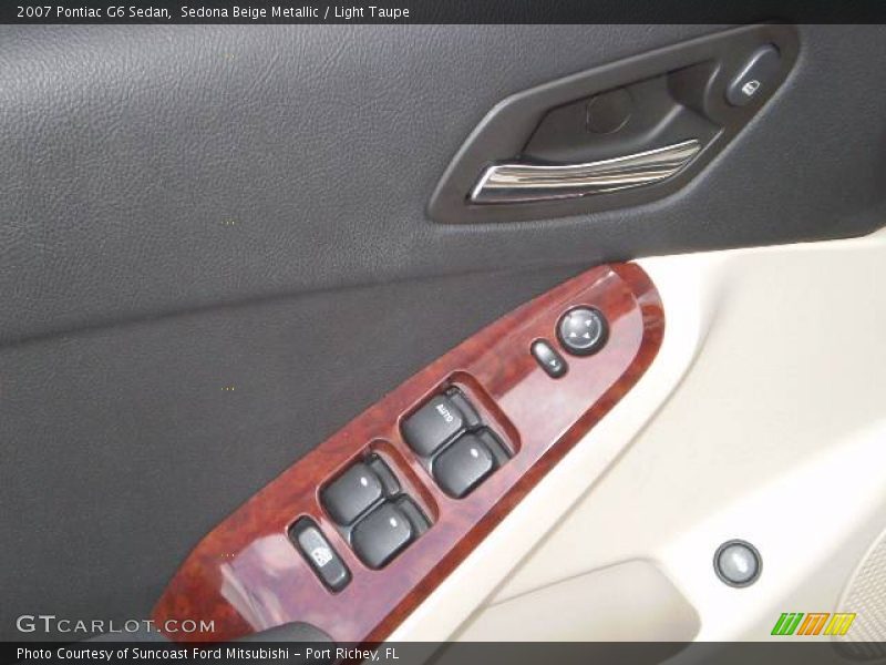 Sedona Beige Metallic / Light Taupe 2007 Pontiac G6 Sedan