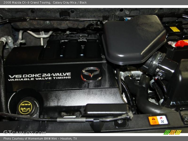 Galaxy Gray Mica / Black 2008 Mazda CX-9 Grand Touring