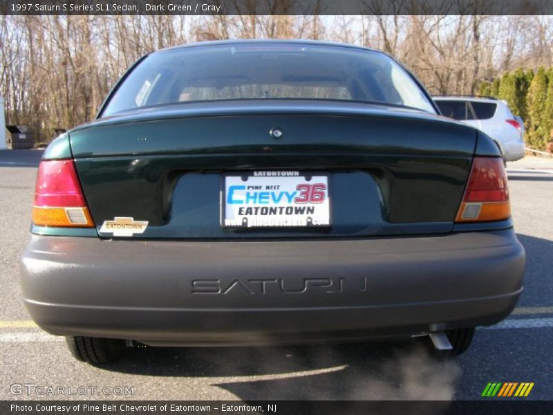 Dark Green / Gray 1997 Saturn S Series SL1 Sedan