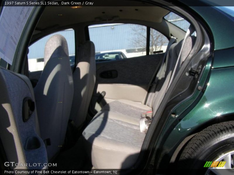 Dark Green / Gray 1997 Saturn S Series SL1 Sedan