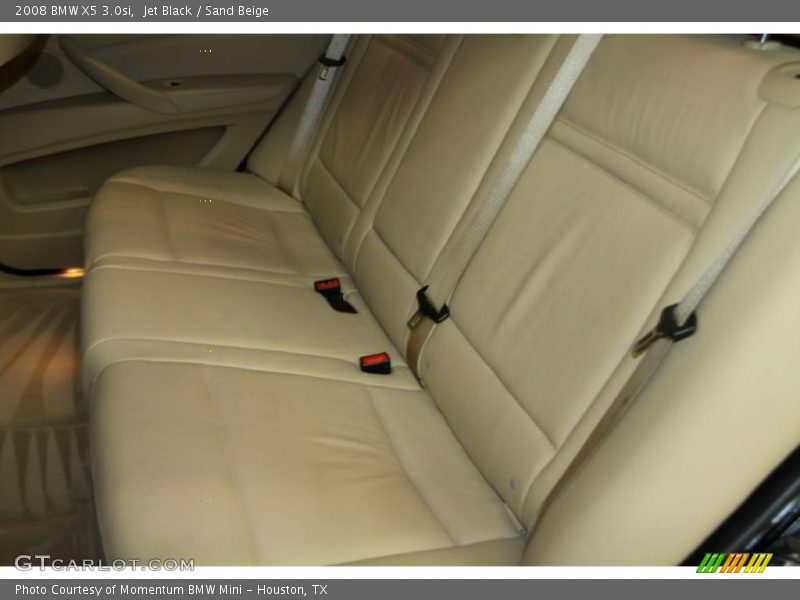 Jet Black / Sand Beige 2008 BMW X5 3.0si