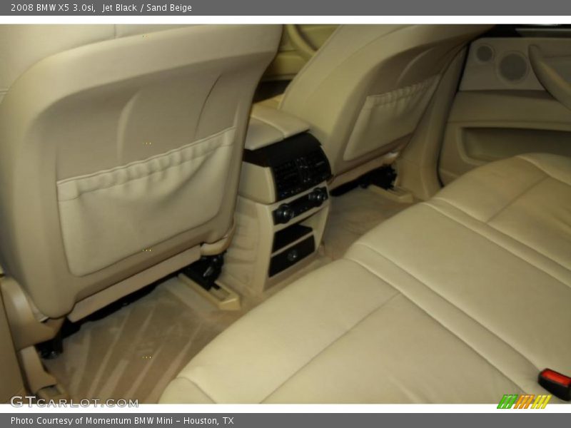 Jet Black / Sand Beige 2008 BMW X5 3.0si