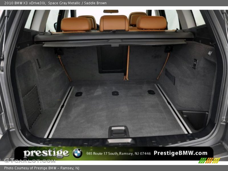 Space Gray Metallic / Saddle Brown 2010 BMW X3 xDrive30i