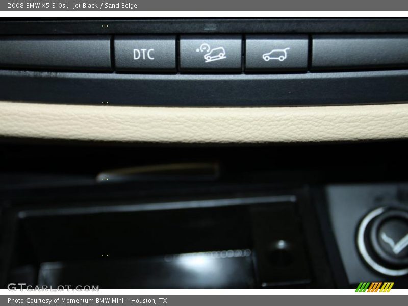 Jet Black / Sand Beige 2008 BMW X5 3.0si