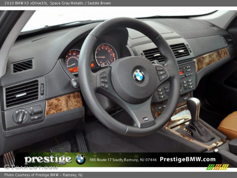 Space Gray Metallic / Saddle Brown 2010 BMW X3 xDrive30i