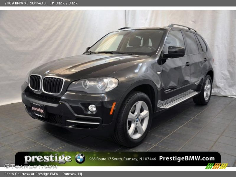 Jet Black / Black 2009 BMW X5 xDrive30i