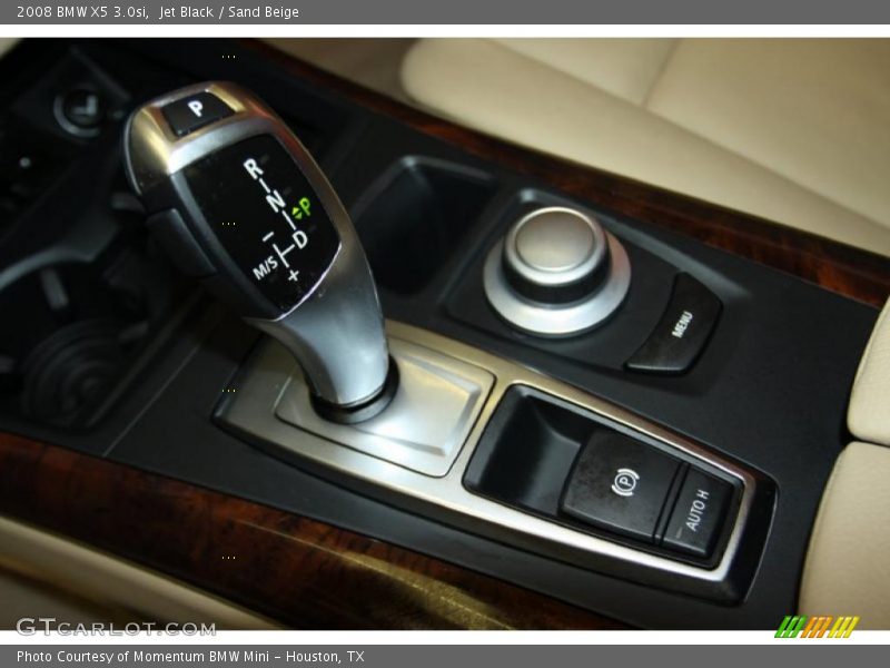 Jet Black / Sand Beige 2008 BMW X5 3.0si