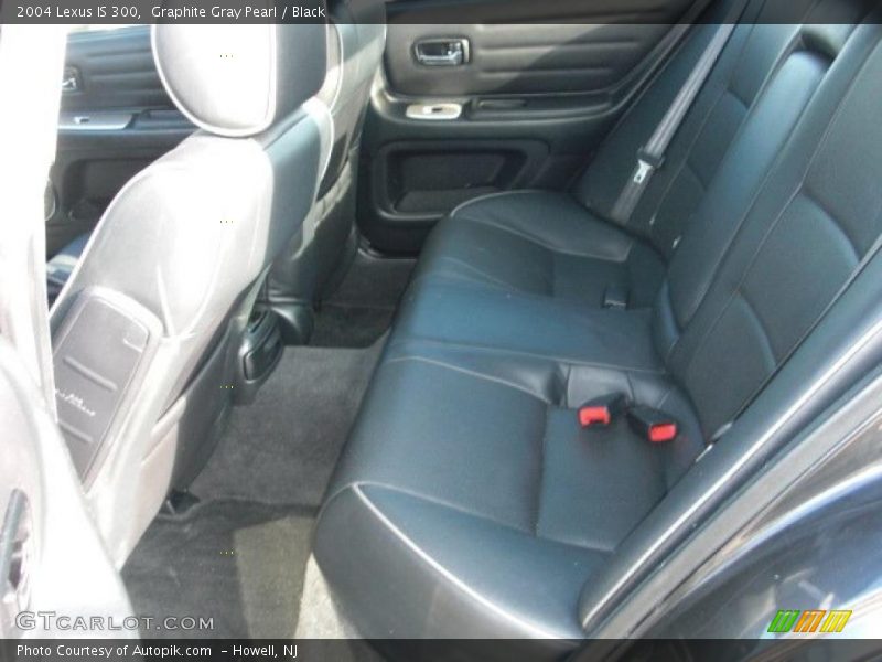 Graphite Gray Pearl / Black 2004 Lexus IS 300