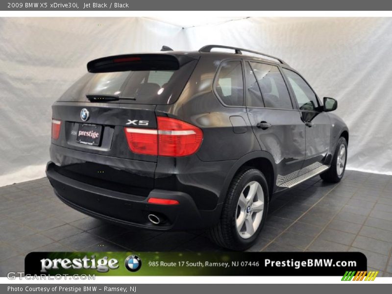 Jet Black / Black 2009 BMW X5 xDrive30i