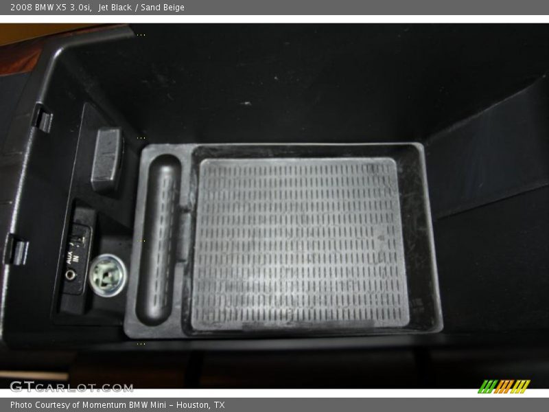 Jet Black / Sand Beige 2008 BMW X5 3.0si