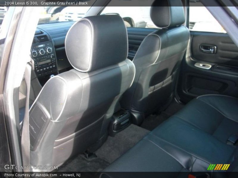 Graphite Gray Pearl / Black 2004 Lexus IS 300