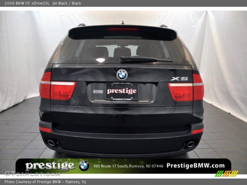Jet Black / Black 2009 BMW X5 xDrive30i