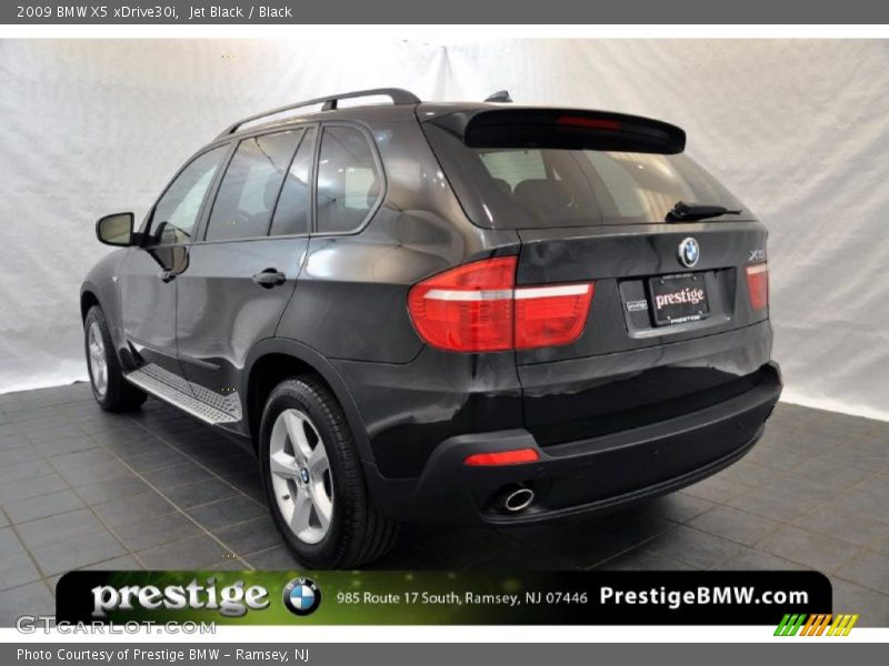 Jet Black / Black 2009 BMW X5 xDrive30i