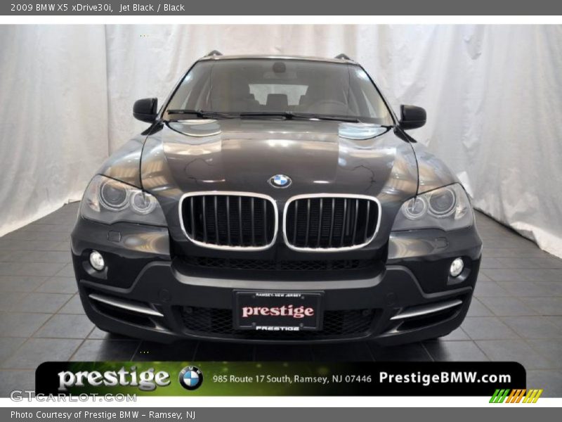 Jet Black / Black 2009 BMW X5 xDrive30i