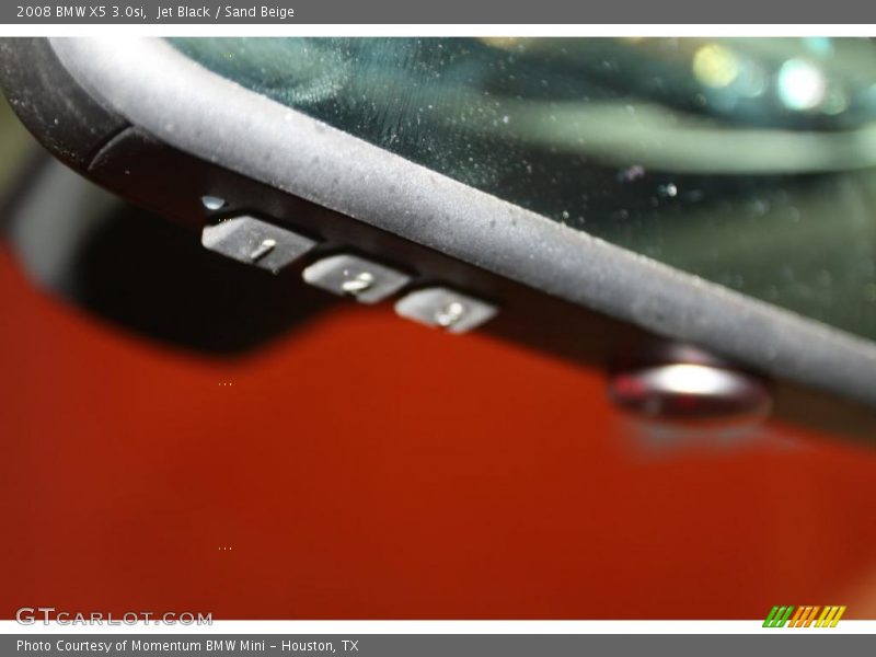 Jet Black / Sand Beige 2008 BMW X5 3.0si