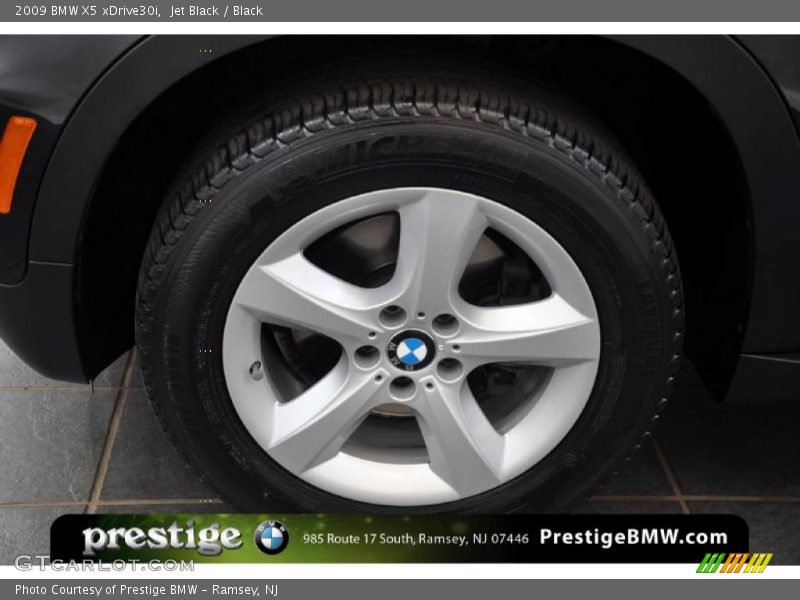 Jet Black / Black 2009 BMW X5 xDrive30i