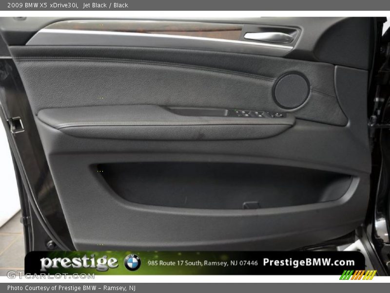 Jet Black / Black 2009 BMW X5 xDrive30i