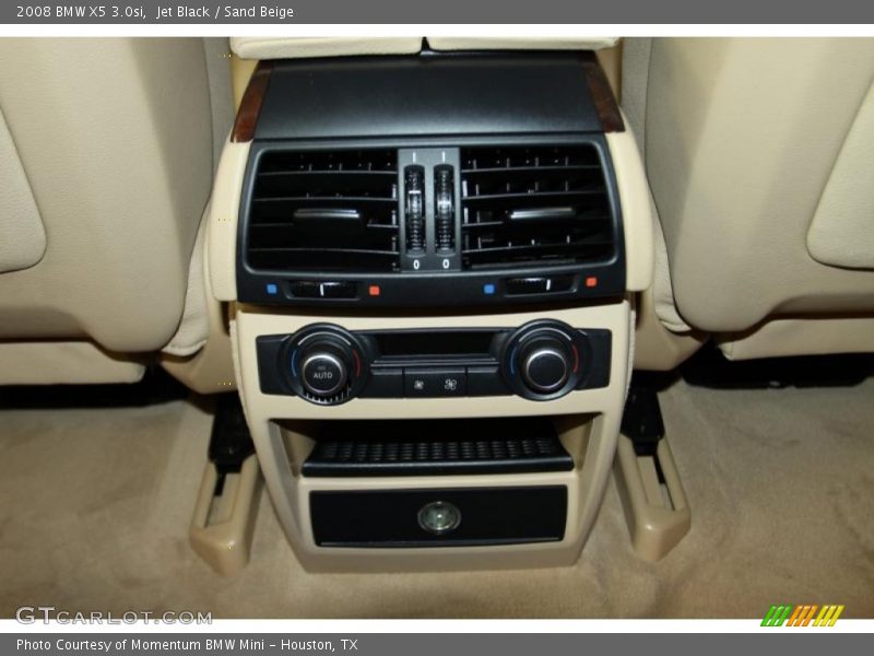 Jet Black / Sand Beige 2008 BMW X5 3.0si