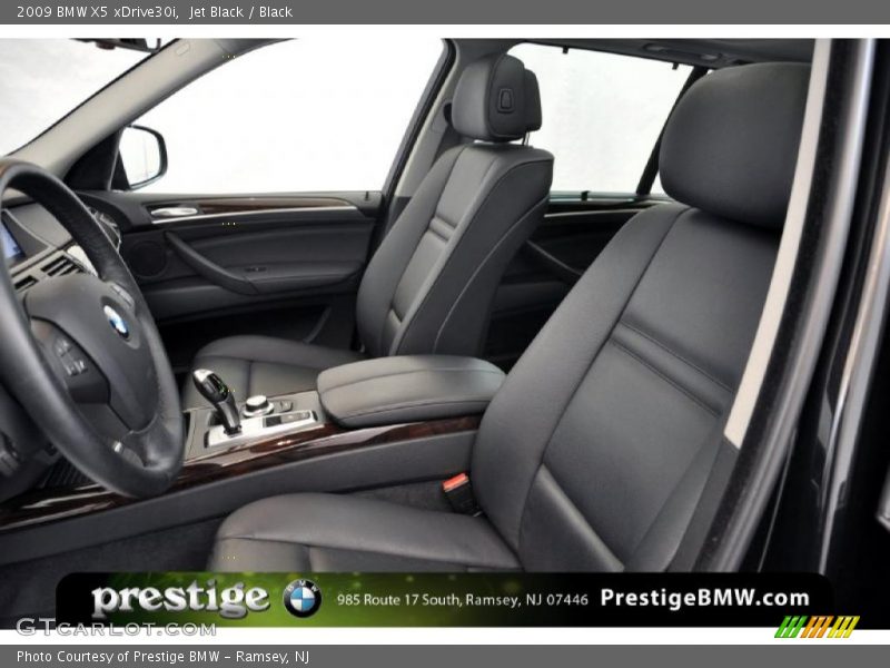 Jet Black / Black 2009 BMW X5 xDrive30i