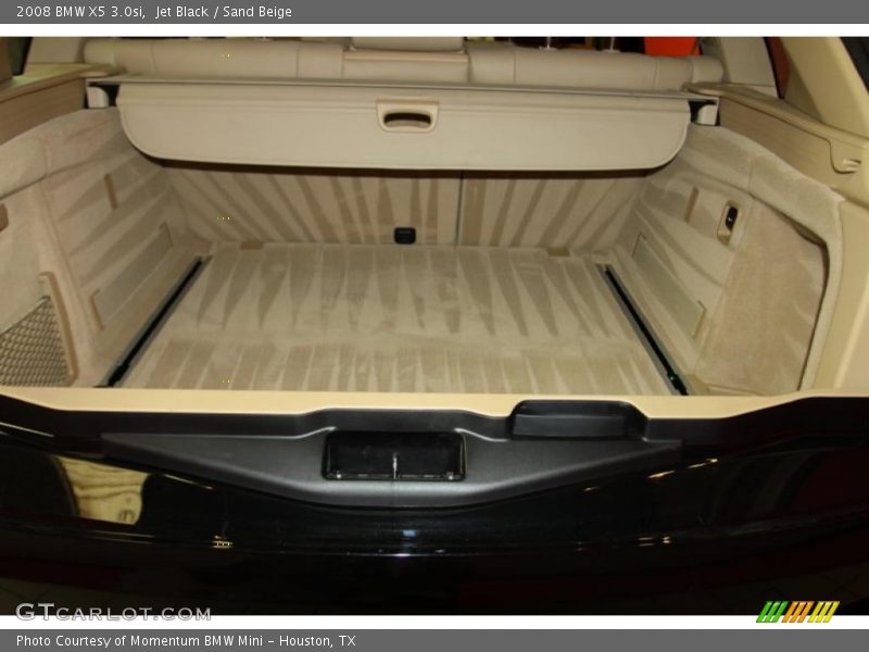 Jet Black / Sand Beige 2008 BMW X5 3.0si