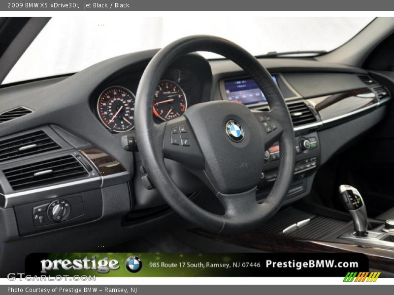 Jet Black / Black 2009 BMW X5 xDrive30i