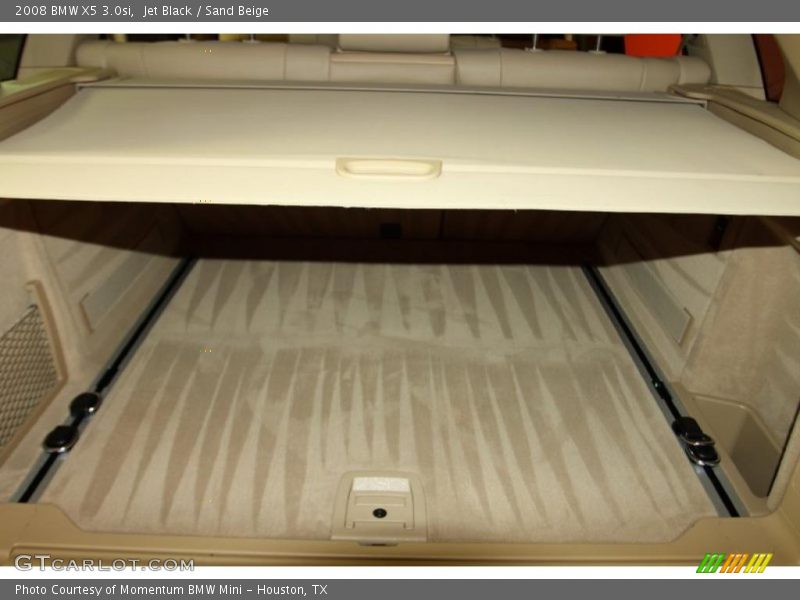 Jet Black / Sand Beige 2008 BMW X5 3.0si