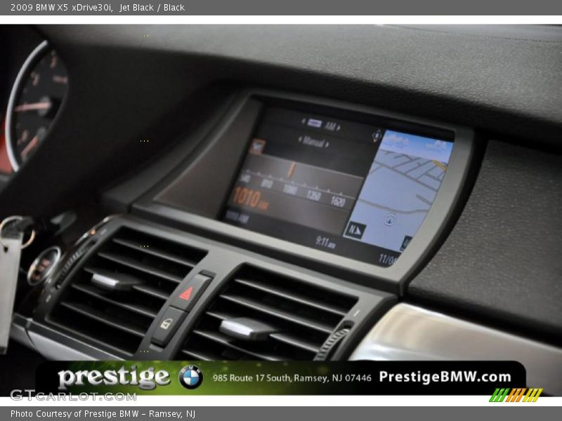 Jet Black / Black 2009 BMW X5 xDrive30i