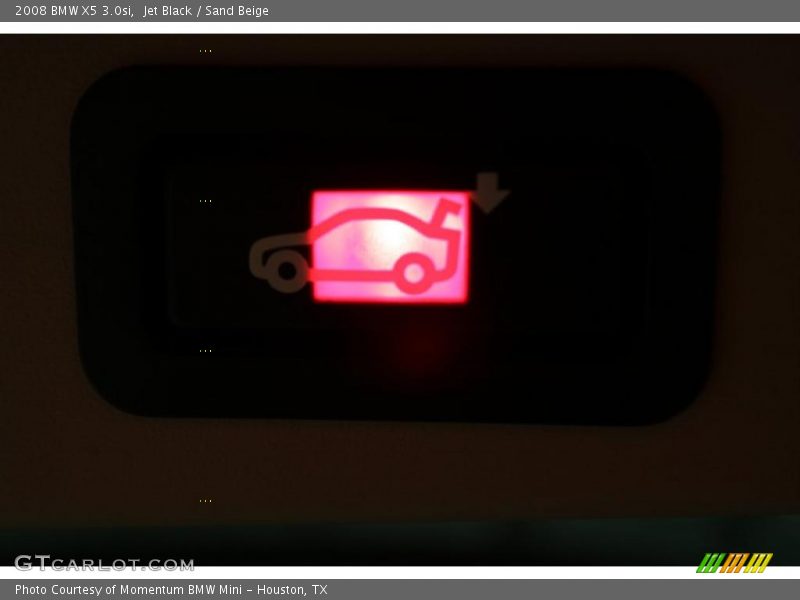 Jet Black / Sand Beige 2008 BMW X5 3.0si