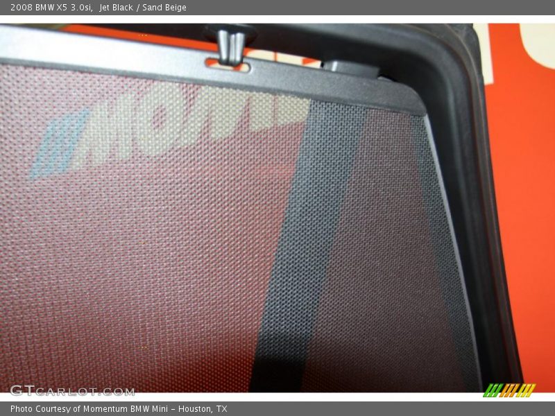 Jet Black / Sand Beige 2008 BMW X5 3.0si