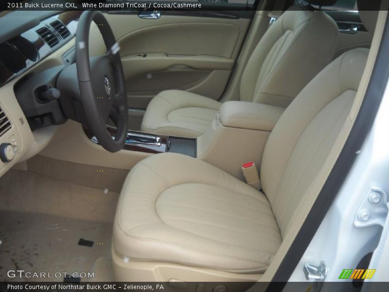 White Diamond TriCoat / Cocoa/Cashmere 2011 Buick Lucerne CXL