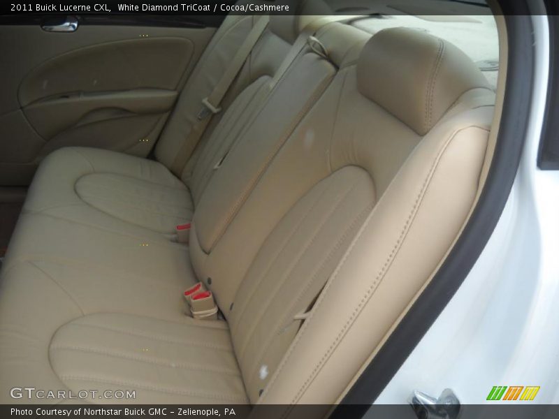 White Diamond TriCoat / Cocoa/Cashmere 2011 Buick Lucerne CXL